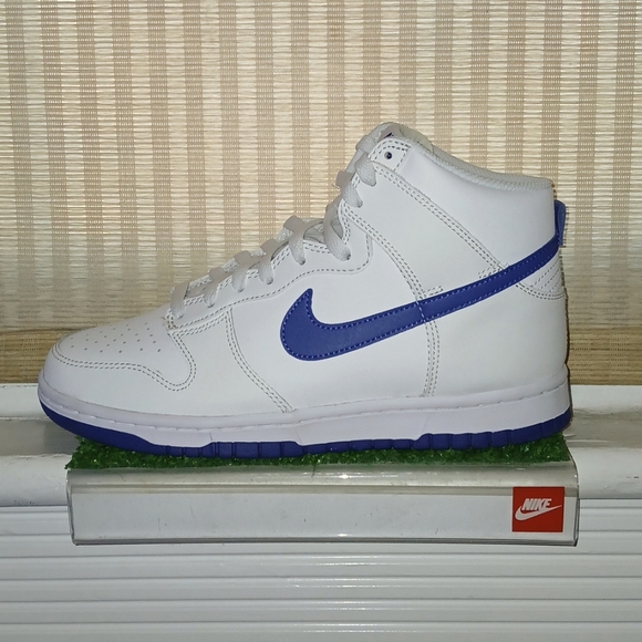 Nike Other - Nike Dunk High White/Concord. Men's 8, Womans 9 1/2